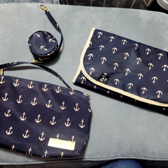Ju ju be Nautical Diaper bag with accessories - Picture 5 of 5